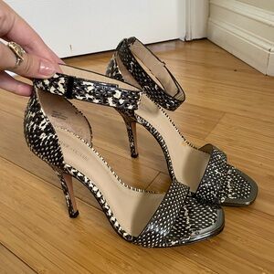 Vince Camuto Snakeskin Heels